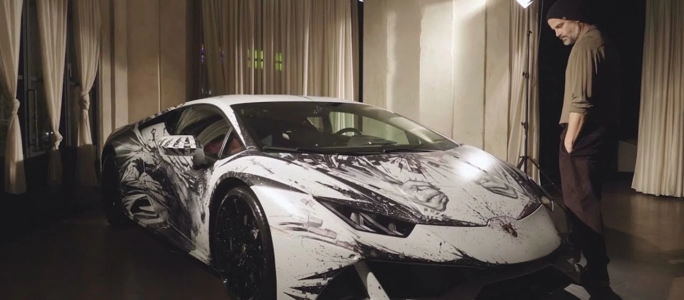 Lamborghini έργο τέχνης